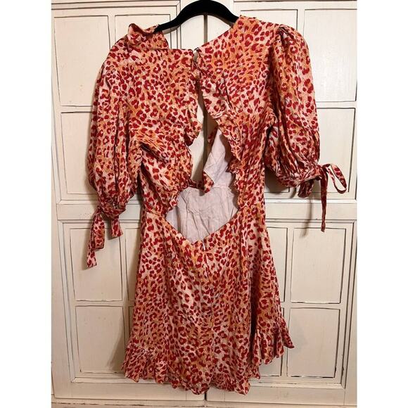 NWT Indikah by Angel Biba size medium romper animal print - Picture 2 of 4